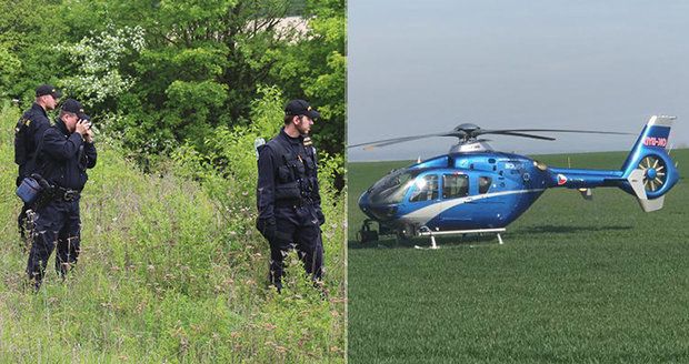 Po ztraceném muži, který vyhrožoval sebevraždou, pátraly desítky policistů, vzlétl vrtulník. Našli ho, jak sbírá houby. Ilustrační foto.