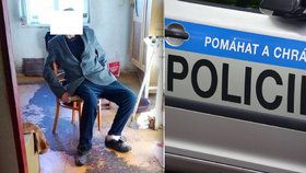 Nemocný senior z Plzně žil ve vlastních výkalech: Museli ho zachránit policisté