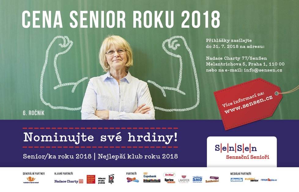 Cena Senior roku 2018