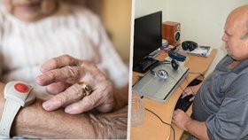 Řada seniorů, která udržovala virtuální kontakt byla osamělejší, než ti, co byli zcela izolováni (ilustrační fotografie)