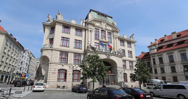 The building of the Prague City Hall