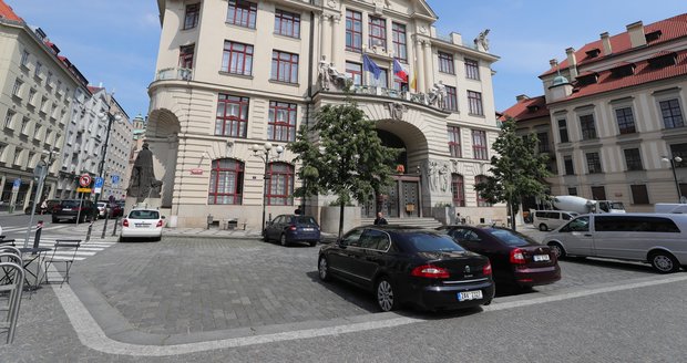 The building of the Prague City Hall