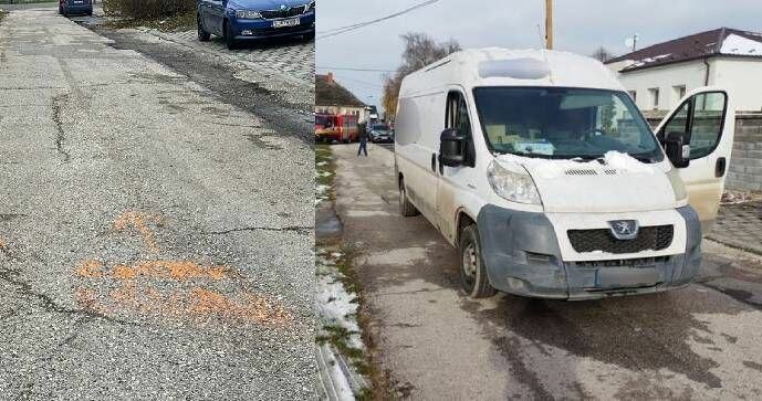 Kurýr s dodávkou srazil a usmrtil seniorku.