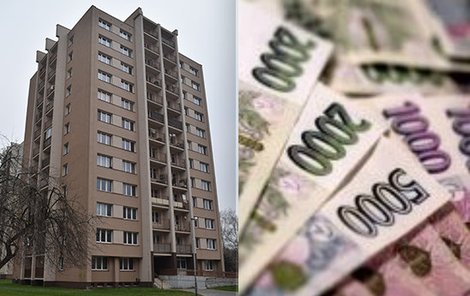 Seniorka v Ostravě omylem vyklepala z okna 100 tisíc. Část posbírali sousedé, důchodkyni ale nic nevrátili.