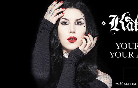 4 make - up hvězdy slavné Kat Von D!