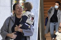 Alena Šeredová se svou princezničkou na nákupech v italském Turíně: Malá velká parádnice!