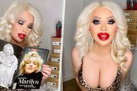 Žena utratila přes milion, aby vypadala jako Marilyn Monroe: S plastikami nemůže přestat!
