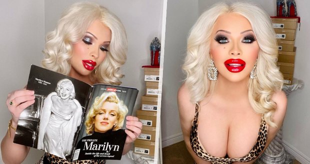 Žena utratila přes milion, aby vypadala jako Marilyn Monroe: S plastikami nemůže přestat!