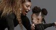 Hvězdná extenistka Serena Williamsová si střihla hereckou roli po boku své dcerky Olympie