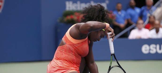 Americká tenistka Serena Williamsová kalendářní Grand Slam nezíská