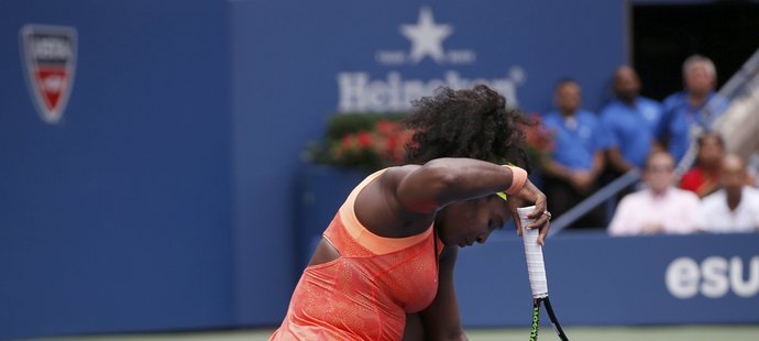 Americká tenistka Serena Williamsová kalendářní Grand Slam nezíská