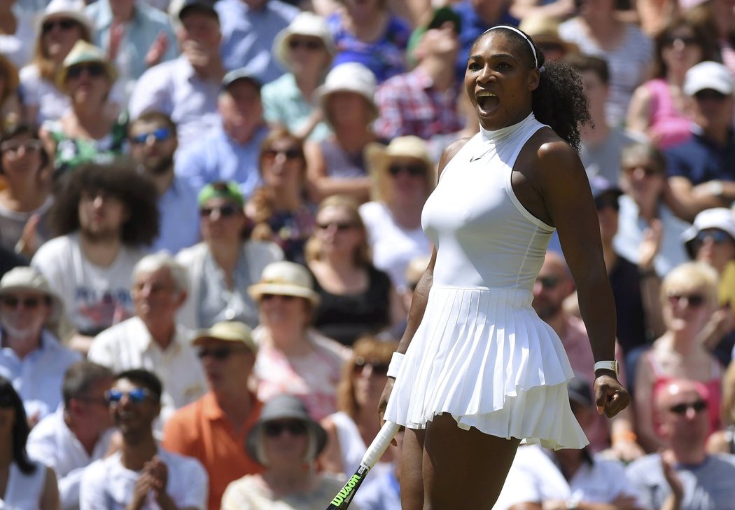 Serena Williamsová je blízko sedmému titulu z Wimbledonu