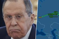 Záhadná „otočka“ Lavrova: Letadlo s Putinovým mužem se v půlce cesty do Pekingu vrátilo