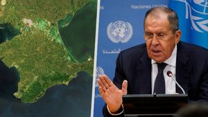 Lavrov ve svém projevu připustil, aby Krym patřil Ukrajině. Má pro to ale podmínku