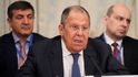 Ruský ministr zahraničí Sergej Lavrov Ruský ministr zahraničí Sergej Lavrov
