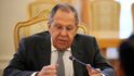Ruský ministr zahraničí Sergej Lavrov (duben 2025) Ruský ministr zahraničí Sergej Lavrov (duben 2025)