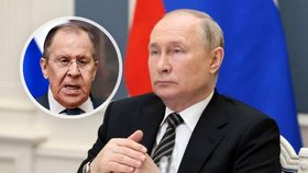 Sergej Lavrov popírá zvěsti o zdravotních trablích prezidenta Putina