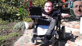 Valerij Spiridonov trpí spinální atrofií, nevyléčitelnou chorobou, která ho také upoutala na invalidní vozí