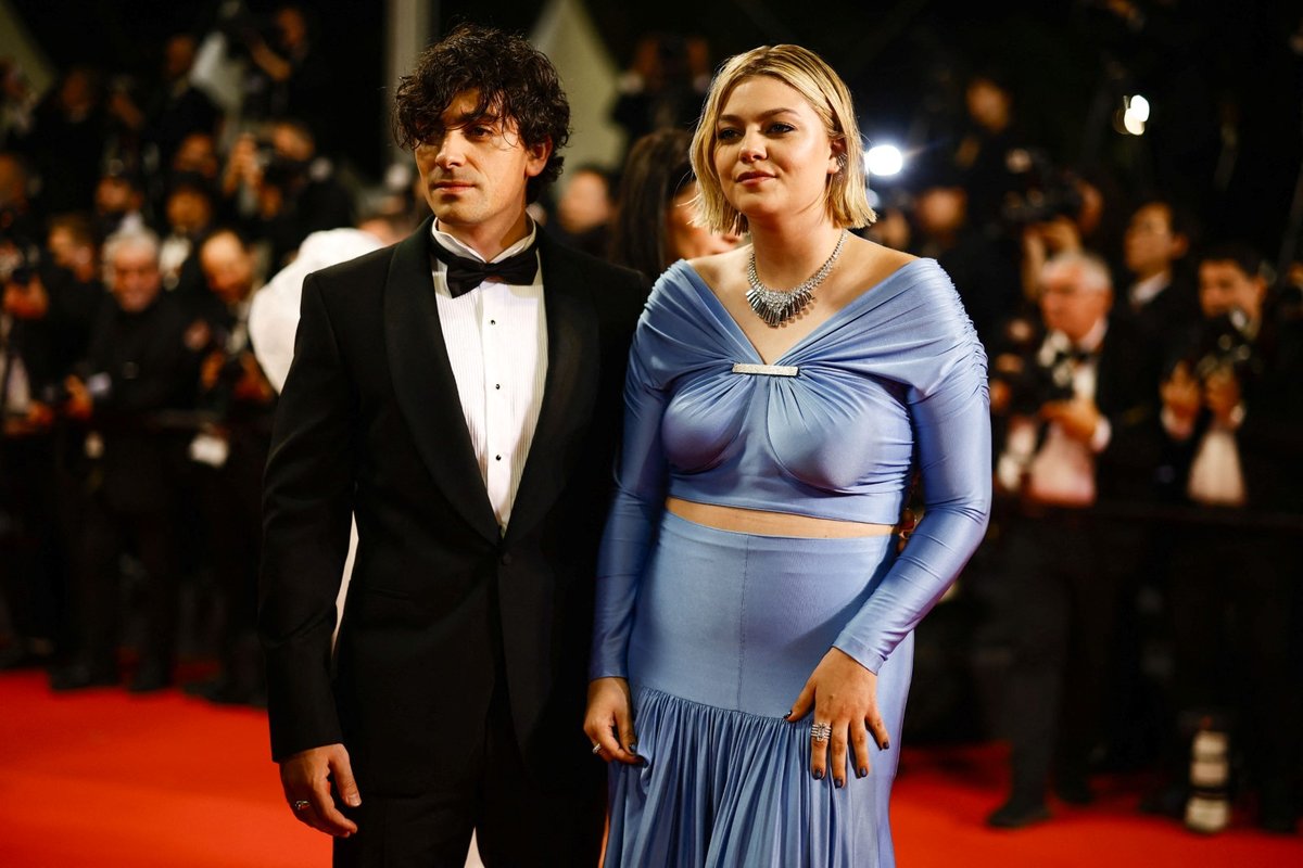 Světová premiéra seriálu The Idol v Cannes: Louane Emera a Florian Rossi