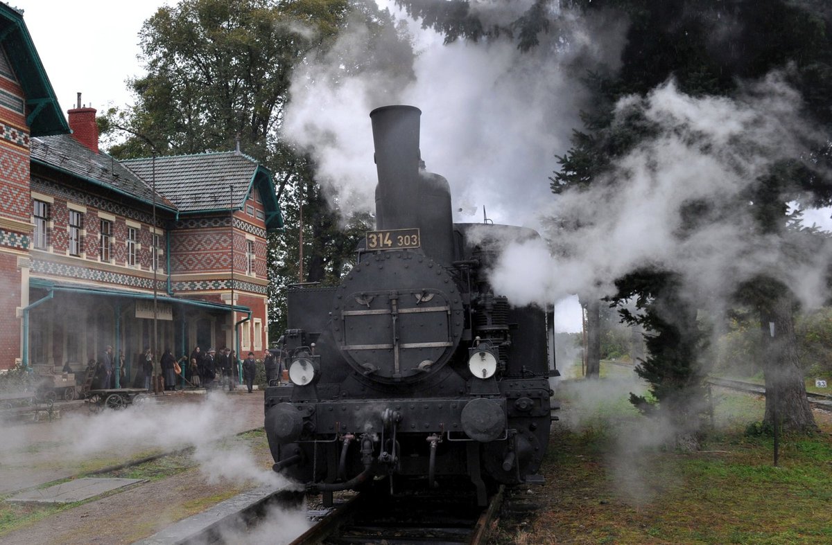 Parní lokomotiva z roku 1898 je stále funkční.