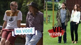 Vraždy porazily vodáky: Norisová s Děrgelem táhnou víc než Klus s Langmajerem!