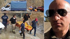 Kyperská policie objevila další kufr s tělem.