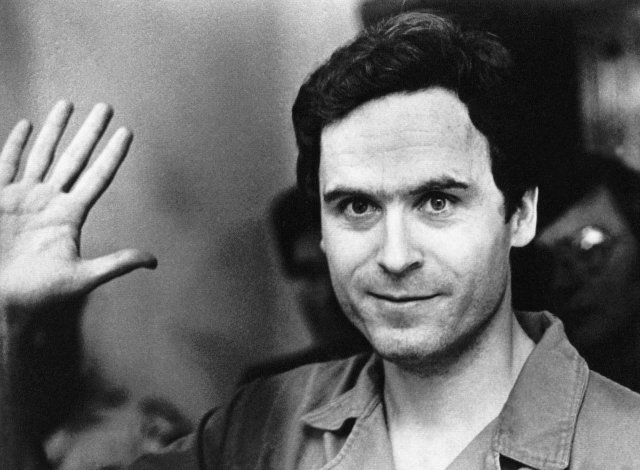Sériový vrah Ted Bundy.
