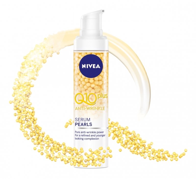 Nivea Perlové sérum proti vráskám Q10 plus, 400 Kč, koupíte v síti drogerií