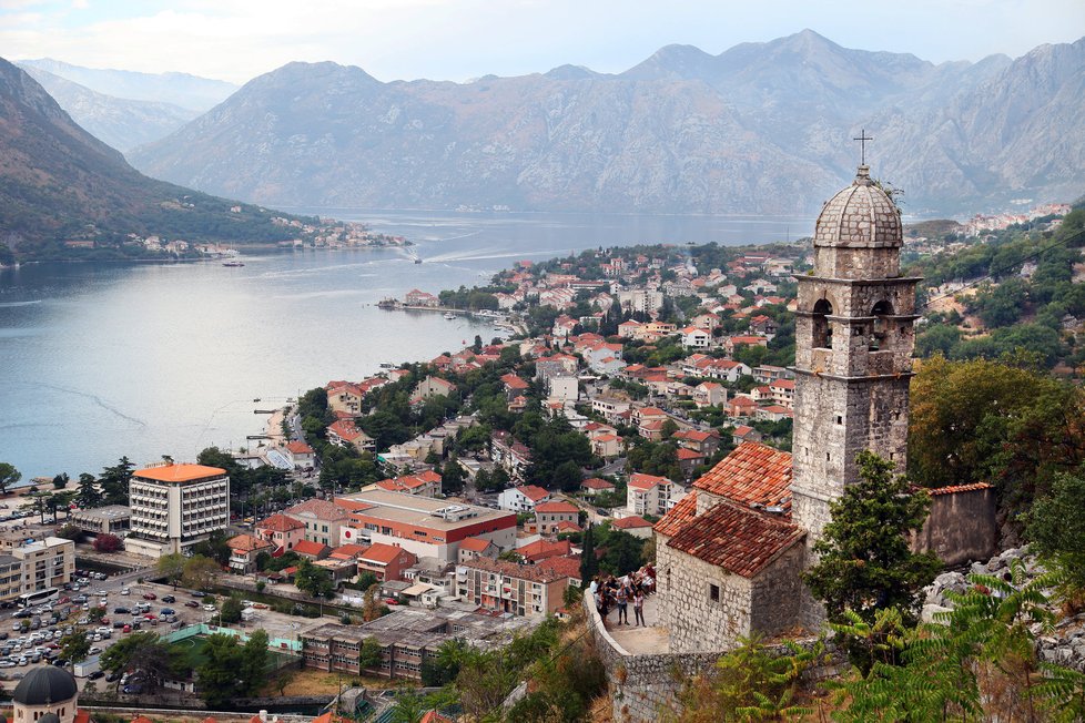 Kotorská zátoka s historickým městem je světovou památkou UNESCO.