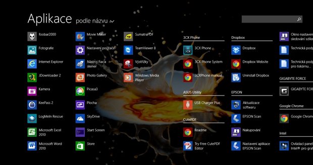V "dlaždicích" ve windows 8 se vyznají snad jen vývojáři z Microsoftu