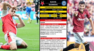 Pravděpodobné sestavy: Sparta na Baník i s Lacim, Slavia s Juráskem