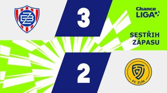 SESTŘIH: Zbrojovka Brno - Zlín 3:2. Vedral rozhodl v nastavení, Ševci dál bez bodu SESTŘIH: Zbrojovka Brno - Zlín 3:2. Vedral rozhodl v nastavení, Ševci dál bez bodu