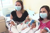 Sestry Silvie a Soňa porodily ve stejný den: Obě mají dvojčata-kluky!