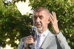 Babiš se rozčiluje kvůli obvinění, se kterým přišla TOP 09.