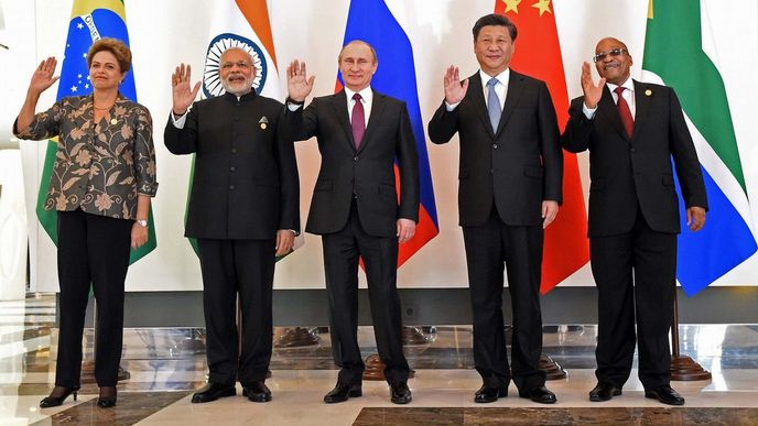 Setkání představitelů zemí BRICS v roce 2016