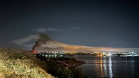 Výbuch v Sevastopolu na Krymu (13. 9. 2023)