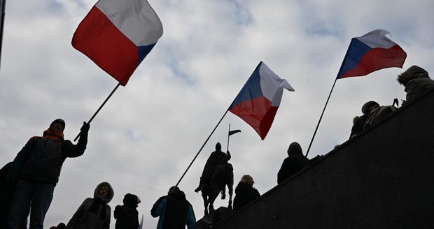 Děkan VŠE Ševčík se pokusil po demonstraci dostat do Národního muzea. VŠE se jeho jednání nelíbí.