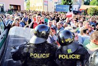 Demonstrace ve Varnsdorfu: Situace se uklidnila
