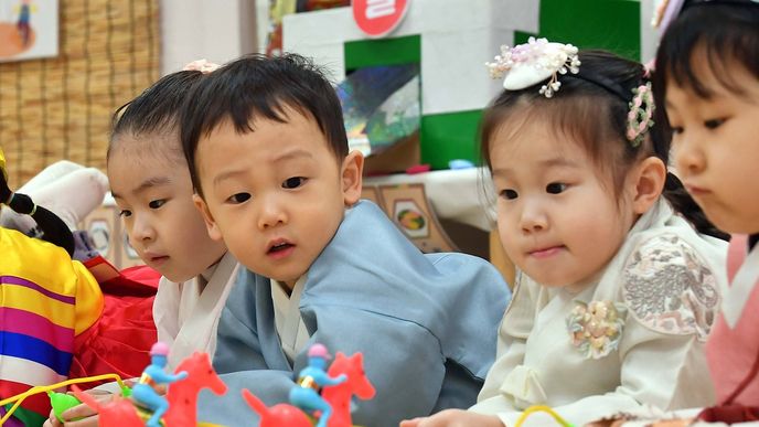 Děti v Severní Koreji Děti v Severní Koreji
