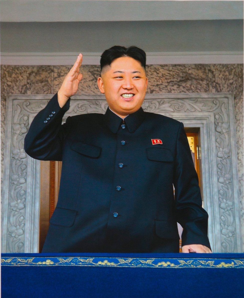 Na svou zemi hrdě dohlíží Kim Čong-un (31).