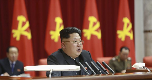 Severokorejská tisková agentura zveřejnila fotografie ze zasedání Korejské strany práce.