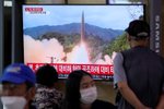 Severní Korea odpálila balistickou raketu krátkého doletu (28.9.2021)