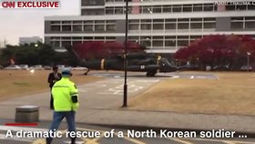 Pro uprchlíka z KLDR Oh Chong Songa přiletěl vrtulník