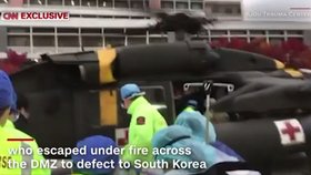 Pro uprchlíka z KLDR Oh Chong Songa přiletěl vrtulník
