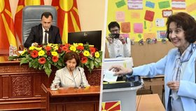 Gordana Siljanovská-Davkovová přísahala vědomě neexistujícímu státu (12. 5. 2024).