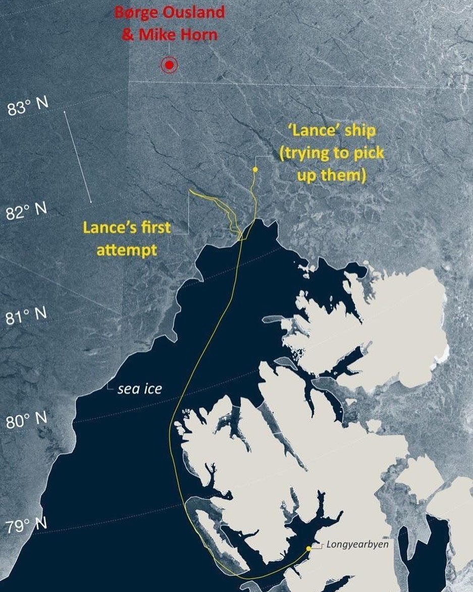 Loď Pangea polárníky dopraví na pevninu – konkrétně na norské Špicberky, kde se nachází základna.