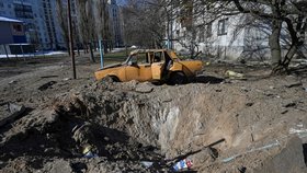 Ostřelování ve městě Severodoněck (21.3.2022)