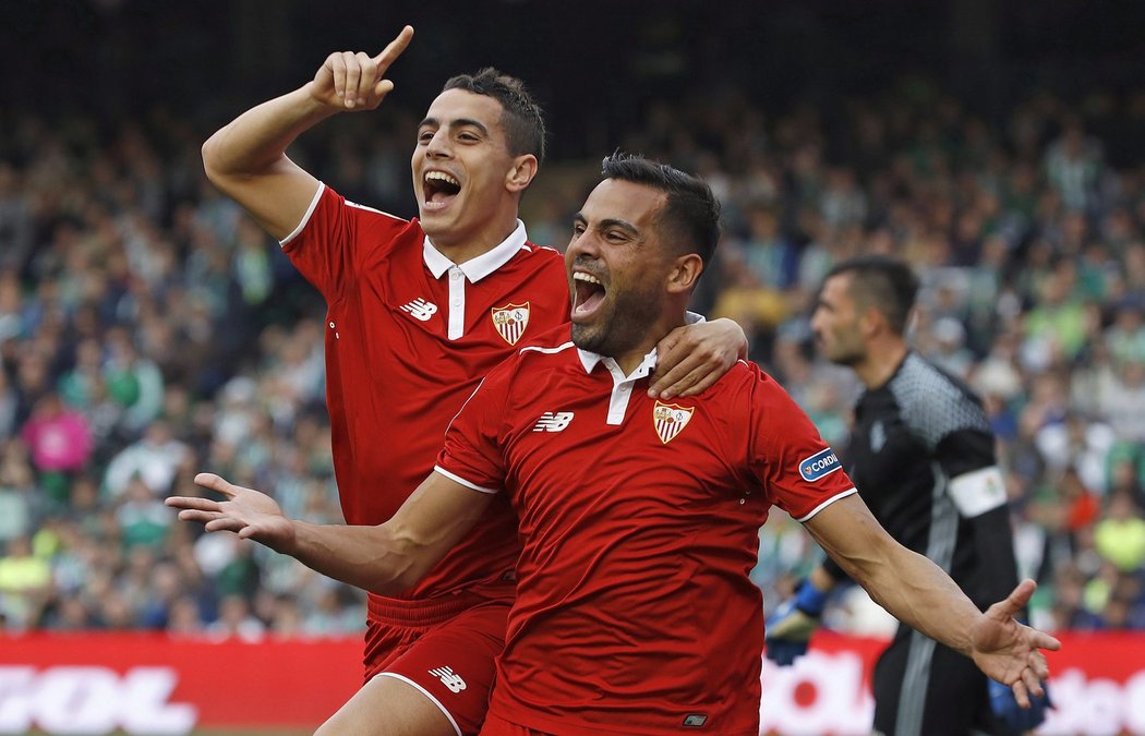 Fotbalisté Sevilly vyhráli na půdě Betisu 2:1