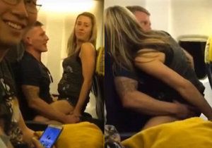 Pár, který údajně souložil v letadle RyanAir prý sex vůbec neměl.