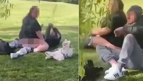 Šokovaná máma natočila dvojici při sexu v parku, kde si hrály děti